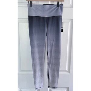 NEW AR-33 Alpha High Waist Leggings Black/ Gray Geometric‎ Print Ombre Size M